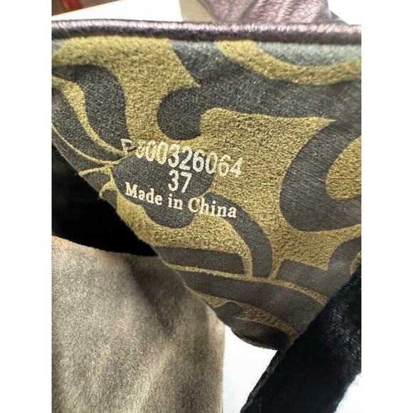 Fly London Women's YAMA Wedge Boots Leather / Suede Lace Up Heel Size 6.5 / 37 - Picture 11 of 12